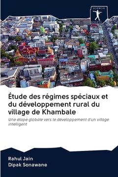 portada Étude des régimes spéciaux et du développement rural du village de Khambale (en Francés)