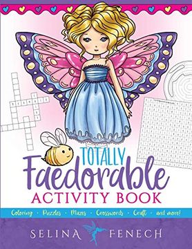 portada Totally Faedorable Activity Book: Fantasy Coloring and Activities for Kids Ages 4-8 (en Inglés)