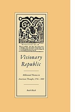 portada Visionary Republic Paperback: Millennial Themes in American Thought, 1756 -1800 (in English)