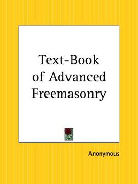 portada text-book of advanced freemasonry (en Inglés)