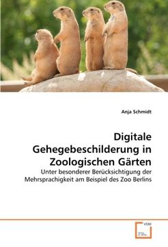 portada Digitale Gehegebeschilderung in Zoologischen Gärten
