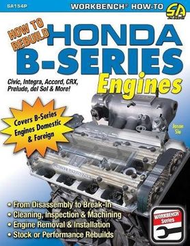 portada How to Rebuild Honda B-Series Engines (in English)