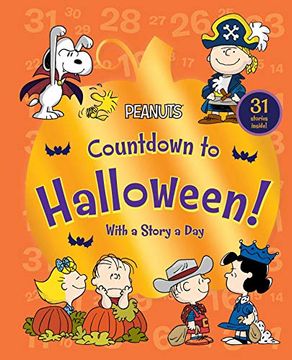 portada Countdown to Halloween! With a Story a day (Peanuts) (en Inglés)