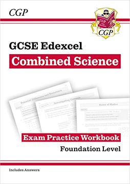 portada New Gcse Combined Science Edexcel Exam Practice Workbook - Foundation (Includes Answers)