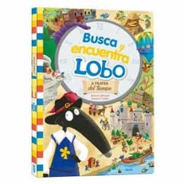 portada Busca y Encuentra de Lobo. A Traves del Tiempo (in Spanish)