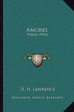 portada amores: poems (1916) (in English)