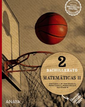 portada Matemáticas ii. (in Spanish)