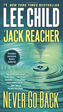 portada Never go Back (Jack Reacher) (in English)