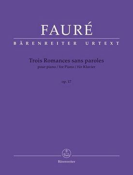 portada Trois Romances Sans Paroles für Klavier op. 17 (in German)