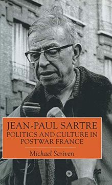 portada Jean-Paul Sartre: Politics and Culture in Postwar France (in English)
