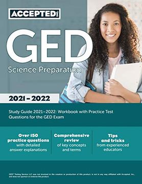 portada Ged Science Preparation Study Guide 2021-2022: Workbook With Practice Test Questions for the ged Exam (in English)