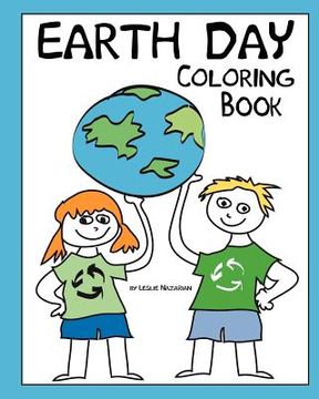 portada earth day coloring book (en Inglés)