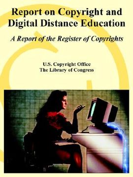 portada report on copyright and digital distance education: a report of the register of copyrights (in English)