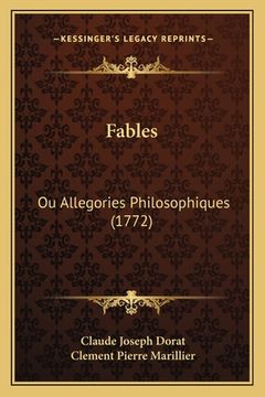portada Fables: Ou Allegories Philosophiques (1772) (in French)