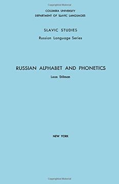 portada Russian Alphabet and Phonetics (Columbia Slavic Study) (in English)