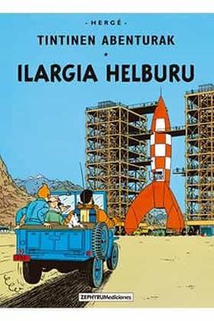 portada Ilargia Helburu Tintinen Abenturak (en Euskera)