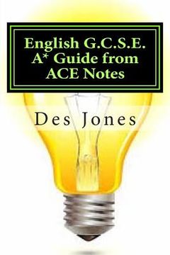 portada English G.C.S.E. A* Guide from ACE Notes (en Inglés)