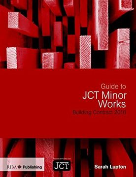 portada Guide to Jct Minor Works Building Contract 2016 (en Inglés)