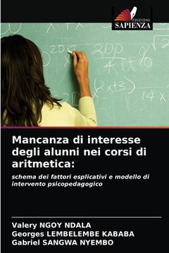 portada Mancanza di interesse degli alunni nei corsi di aritmetica (en Italiano)