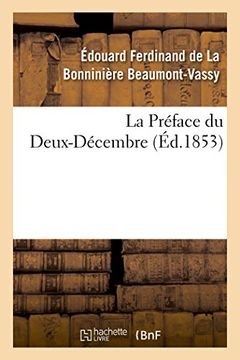 portada La Preface Du Deux-Decembre (Litterature) (French Edition)