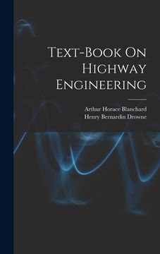 portada Text-Book On Highway Engineering (en Inglés)