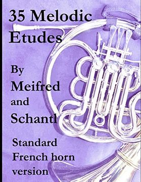 portada 35 Melodic Etudes, Standard French Horn Version 