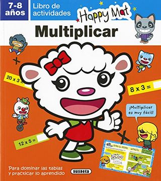 portada Multiplicar 7-8 años (Happy Mat)