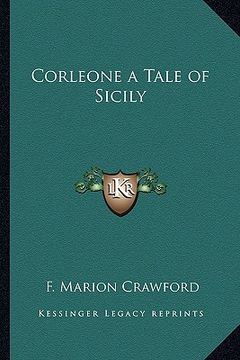 portada corleone a tale of sicily (en Inglés)