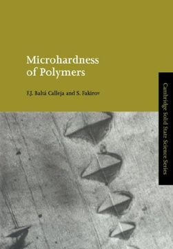 portada Microhardness of Polymers (Cambridge Solid State Science Series) (in English)