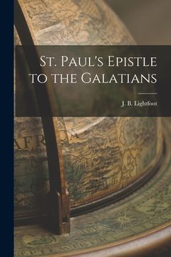 portada St. Paul's Epistle to the Galatians