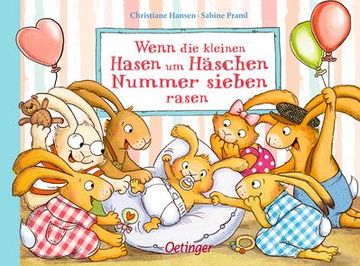 portada Wenn die Kleinen Hasen um Häschen Nummer Sieben Rasen (in German)