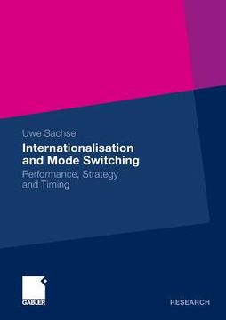 portada internationalisation and mode switching: performance, strategy and timing (en Inglés)