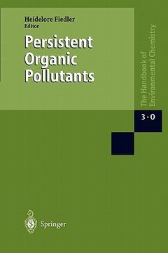 portada persistent organic pollutants (en Inglés)