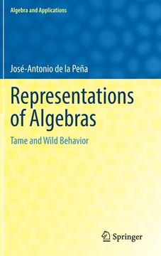 portada Representations of Algebras: Tame and Wild Behavior (en Inglés)