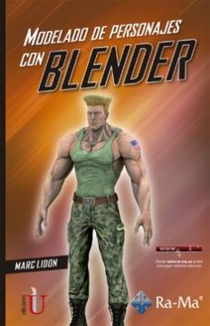 portada Modelado de Personajes con Blender. (in Spanish)