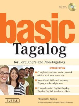 portada Basic Tagalog for Foreigners and Non-Tagalogs: (Mp3 Audio cd Included) (Tuttle Language Library) (in English)