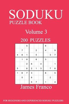 portada Sudoku Puzzle Book: 200 Puzzles-volume 3 (en Inglés)