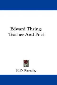 portada edward thring: teacher and poet