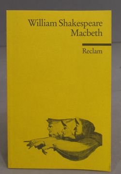 portada Macbeth. Shakespeare. Reclam (in German)