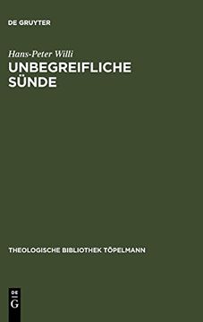 portada Unbegreifliche Sünde (en Alemán)