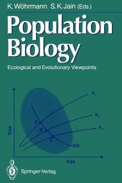 portada population biology: ecological and evolutionary viewpoints (en Inglés)