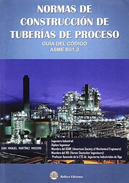 portada Normas de Construcción de Tuberías de Proceso: Guía del Código Asme B31. 31
