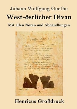 portada West-östlicher Divan (Großdruck) (in German)