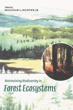 portada Maintaining Biodiversity in Forest Ecosystems Paperback (en Inglés)