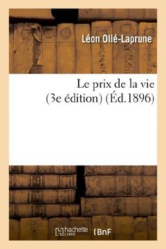portada Le Prix de La Vie (3e Edition) (Philosophie)