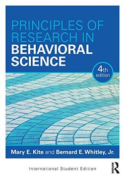 portada Principles of Research in Behavioral Science: International Student Edition (in English)