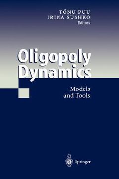 portada oligopoly dynamics: models and tools (in English)