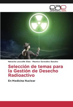 portada Selección de Temas Para la Gestión de Desecho Radioactivo: En Medicina Nuclear