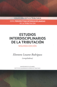 portada ESTUDIOS INTERDISCIPLINARIOS DE LA TRIBUTACION (in Spanish)