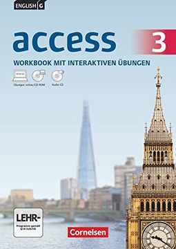 portada English g Access 03: 7. Schuljahr. Workbook mit Interaktiven Übungen auf Scook. De. Allgemeine Ausgabe 